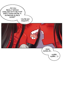 английский манга Дьявол падение глава 11 часть 2, full color , webtoon 