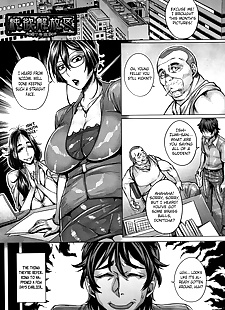 英语漫画 junyoku kaihouku 7 goushitsu, big breasts , ffm threesome  milf