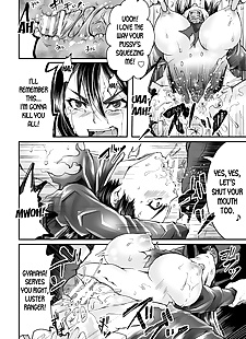 english manga Luster Ranger, big breasts , big penis 
