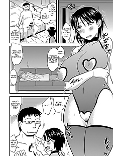 英语漫画 塔宁 没有 tsuma 没有 netorikata 如何 to.., big breasts , glasses  All