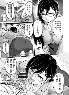 chinesische manga kyonyuu shisho keine Himitsu, big breasts , glasses 