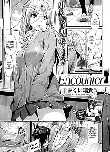 englisch-manga Begegnung + Begegnung danach, big breasts , nakadashi  schoolboy-uniform