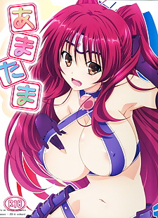 manga amatama, takaaki kouno , tamaki kousaka , big breasts , full color  All