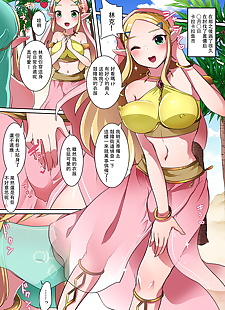 chinese manga Josou Yuusha wa Ecchi na Onegai.., link , princess zelda , anal , full color 