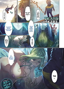 russian manga Ma-Gui -DEATH GIRL- Cadola Hen, big breasts , full color 