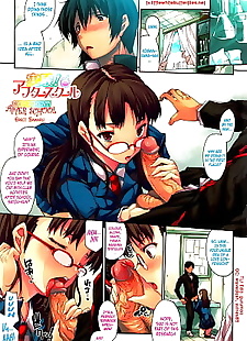 english manga Jikken! After School =TV=, full color  ahegao