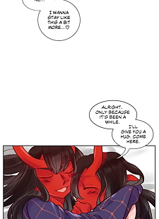английский манга Дьявол падение глава 11, full color , webtoon 