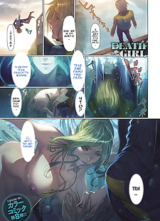russian manga Ma-Gui -DEATH GIRL- Cadola Hen, big breasts , full color  sole-female