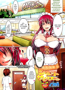  manga Secret Service Menu, big breasts , full color  sole-female