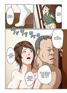  manga Karamitsuku Shisen, big breasts , full color  old-man