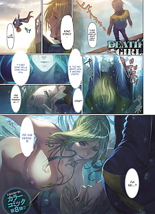  manga Ma-Gui -DEATH GIRL- Cadola Hen, big breasts , full color  underwater