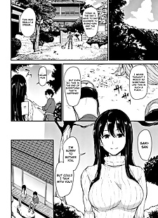英语漫画 yukemuri 后宫 物语 最终 第一章, big breasts , ponytail 