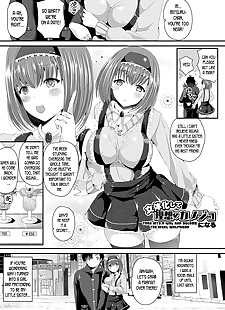 english manga Nyotaika Shite Risou no Kanojo ni Naru.., big breasts , ahegao 
