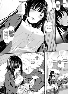 英语漫画 attaka 牛奶 没有 shiboriai squeezing.., big breasts , nakadashi  garter-belt