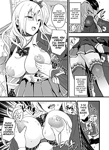 english manga Nyotaika shite Gyaru ni naru - Turn.., big breasts , glasses  nakadashi