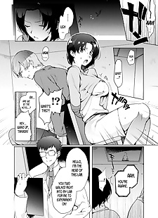 english manga Himitsu no TS Chika Kenkyuujo - Secret.., big breasts , big penis  ahegao