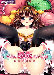 english manga Make Love Not War!, kongou , full color  All